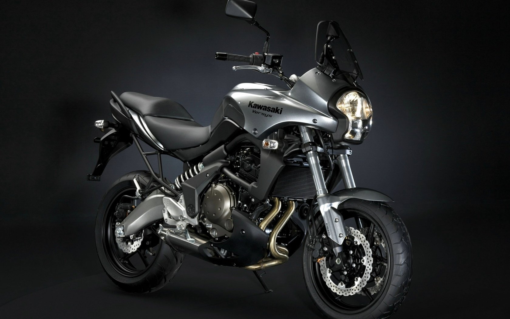 Обои мотоцикл, kawasaki, versys, motorcycle разрешение 2560x1600 Загрузить