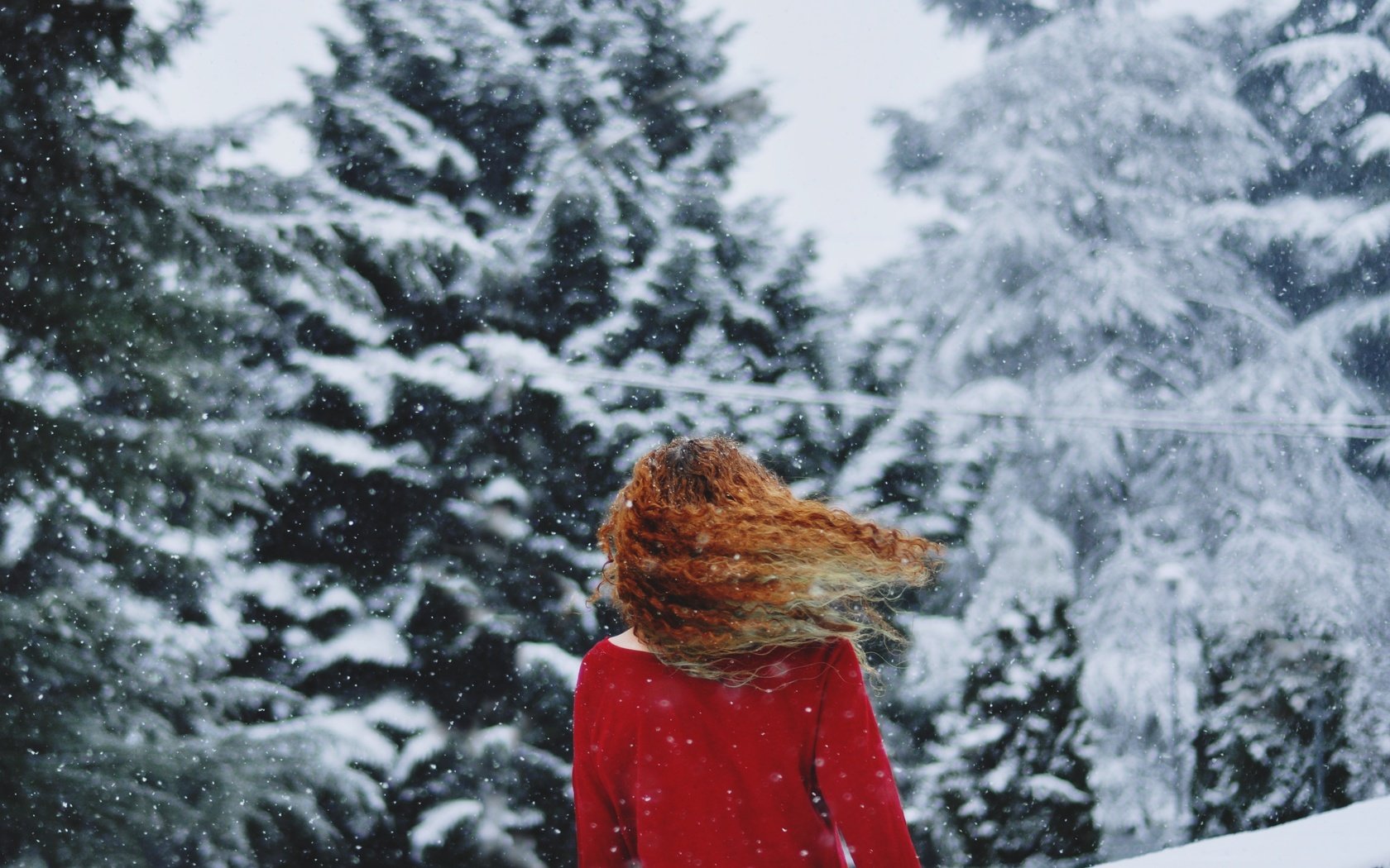 Обои снег, зима, девушка, холод, кудри, волосы, локоны, snow, winter, girl, cold, curls, hair разрешение 3863x2848 Загрузить