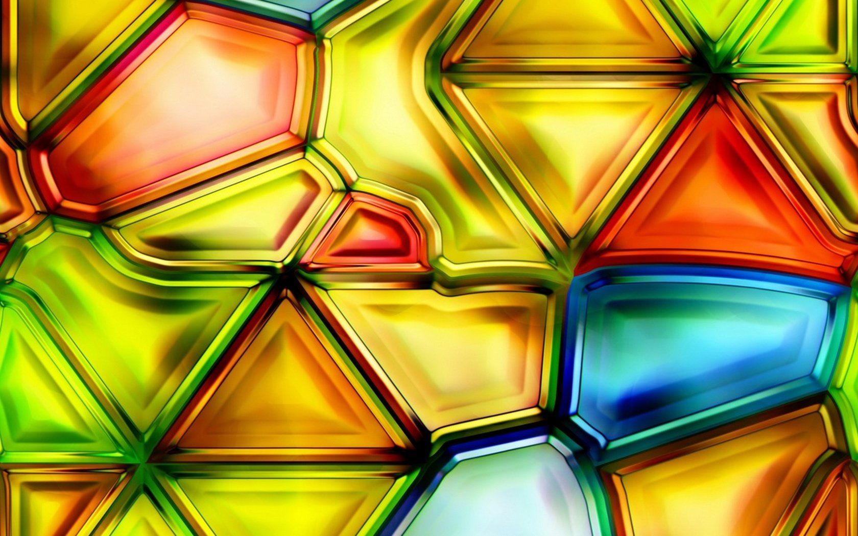 Обои абстракция, фон, стекло, разноцветное, треугольники, витраж, abstraction, background, glass, colorful, triangles, stained glass разрешение 2880x2618 Загрузить