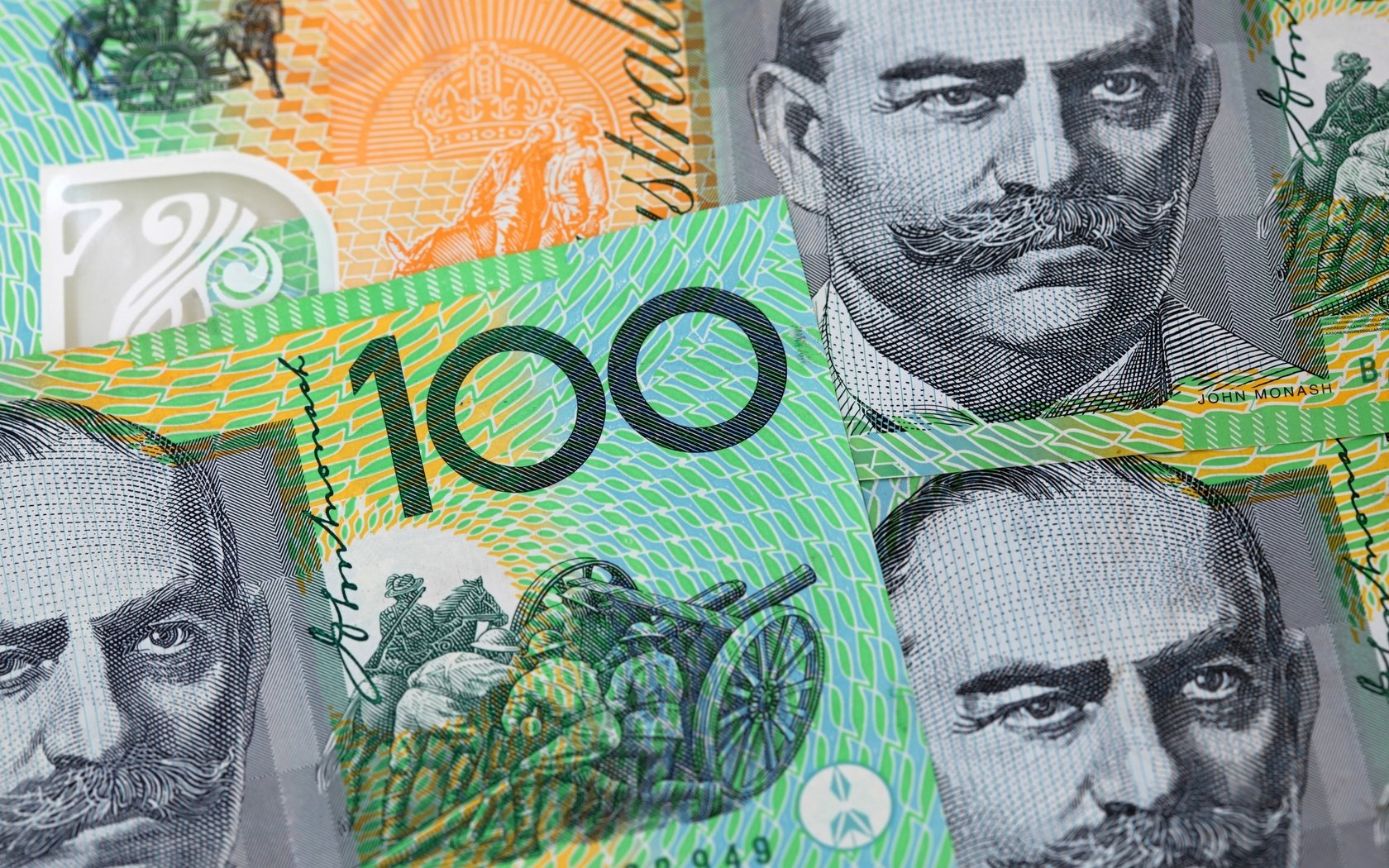 Обои австралия, записка, доллар, 100, australia, note, dollar разрешение 2880x1920 Загрузить