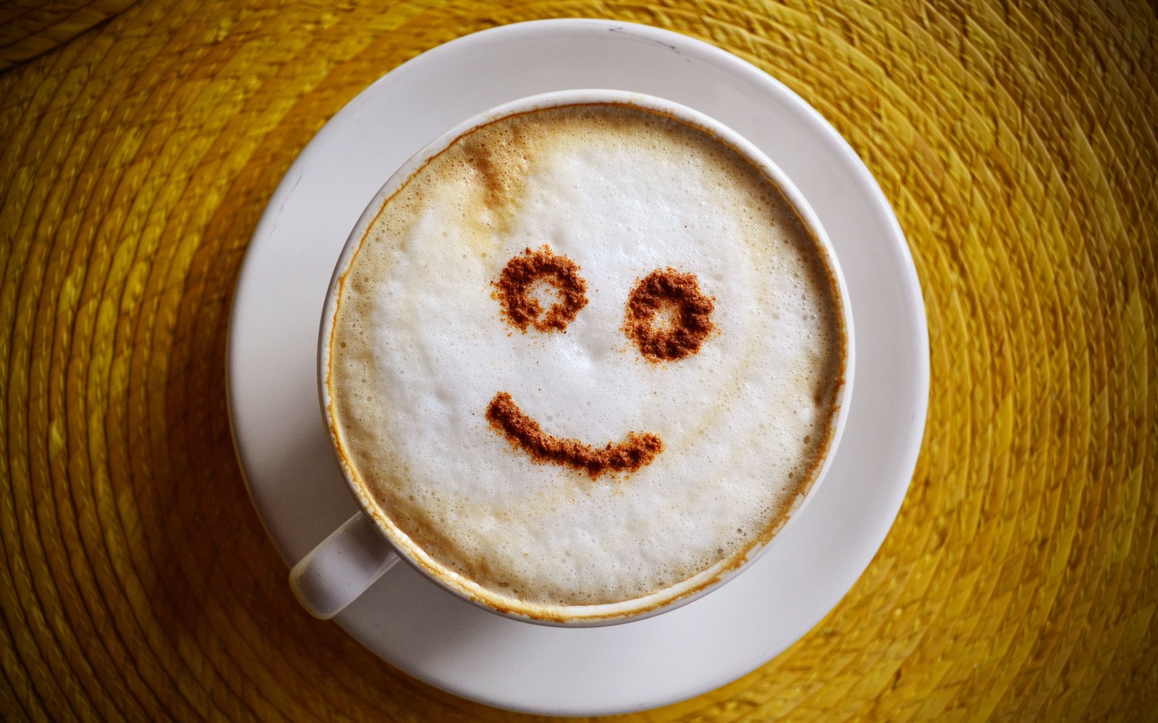Обои улыбка, кофе, чашка, капучино, блюдца, smile, coffee, cup, cappuccino, saucers разрешение 4618x3083 Загрузить