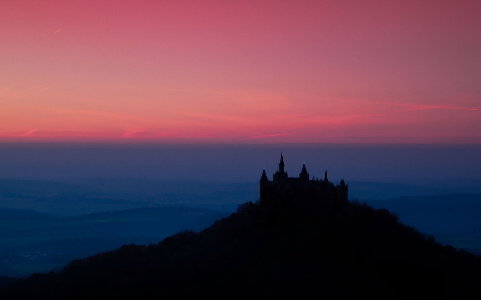 Обои ночь, пейзаж, германия, бург гогенцоллерн, night, landscape, germany, burg hohenzollern разрешение 2047x1267 Загрузить