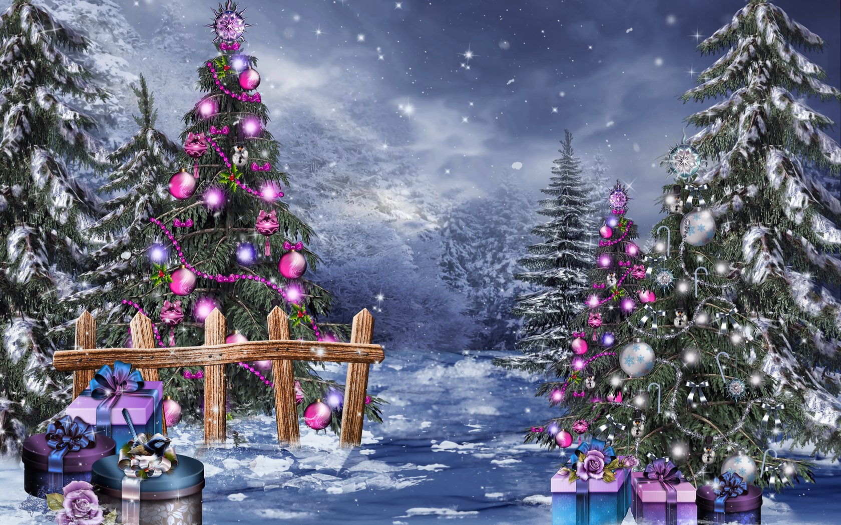 Обои снег, бусы, новый год, рождество, шары, коробки, зима, встреча нового года, елочная, подарки, волшебство, елки, игрушки, snow, beads, new year, christmas, balls, box, winter, gifts, magic, tree, toys разрешение 4000x3000 Загрузить