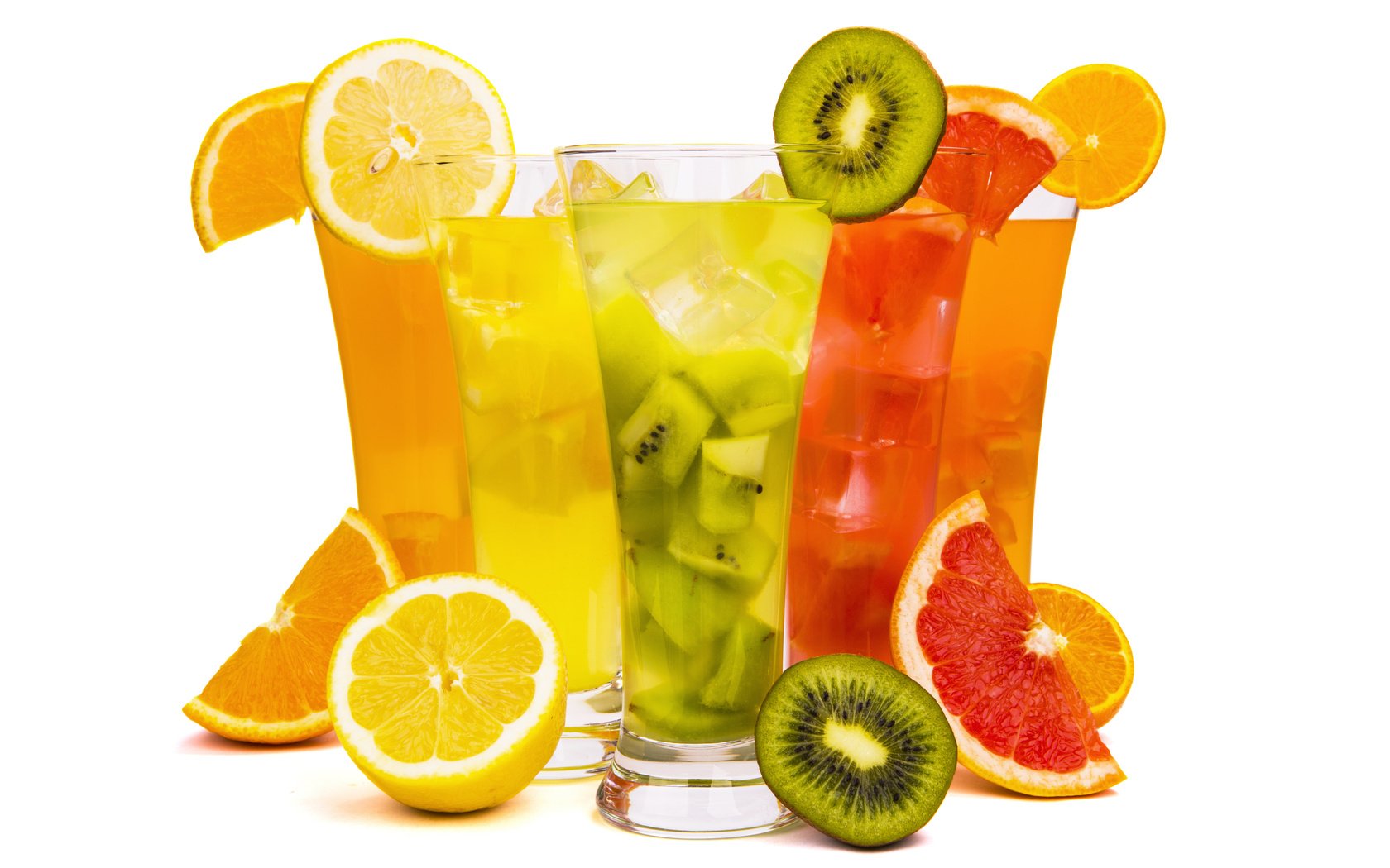 Обои фрукты, лимон, апельсин, напитки, киви, сок, fruit, lemon, orange, drinks, kiwi, juice разрешение 5219x3578 Загрузить