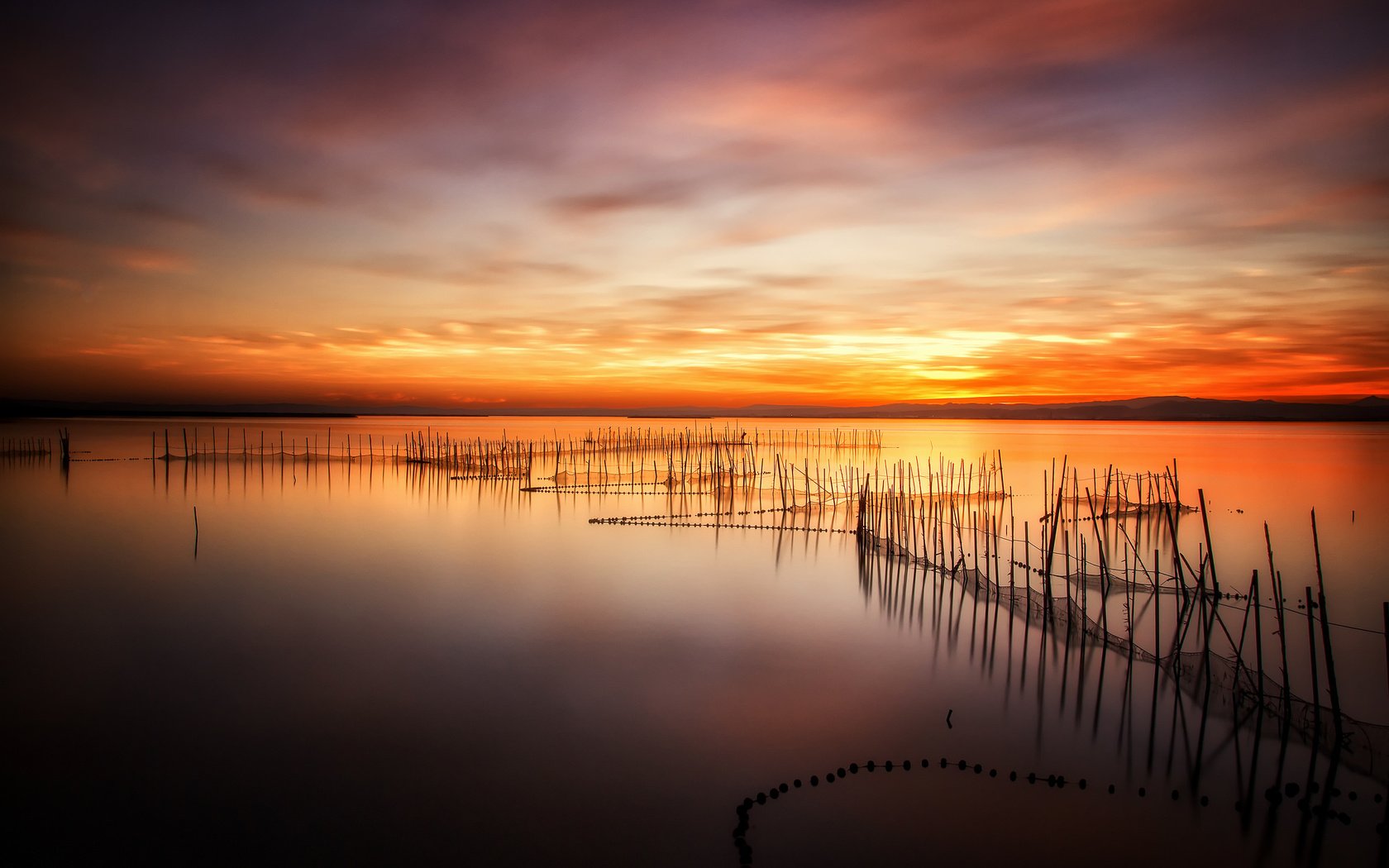 Обои вечер, озеро, природа, закат, the evening, lake, nature, sunset разрешение 2048x1365 Загрузить