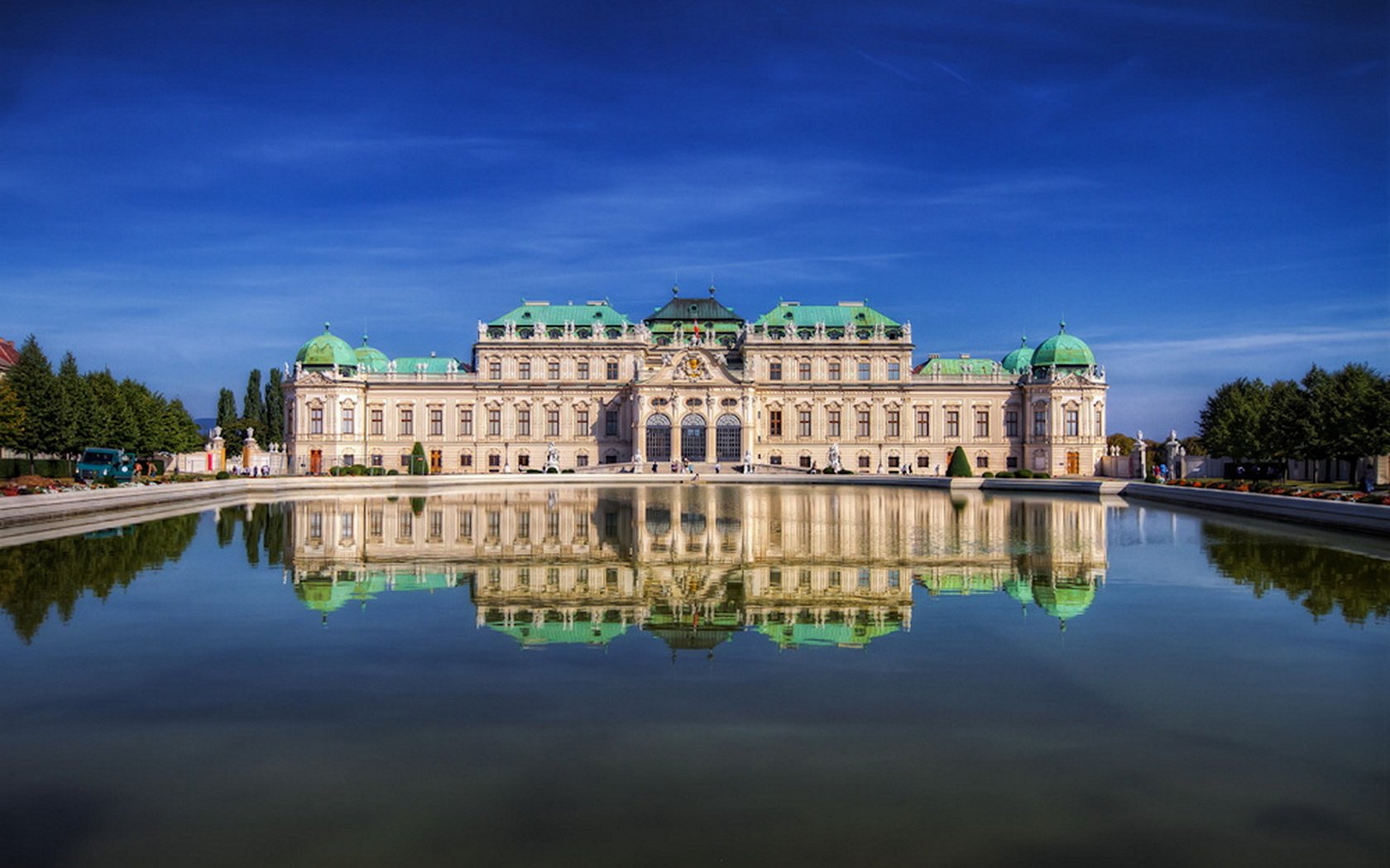 Обои замок, австрия, дворец, вена, бельведер, miroslav petrasko, castle, austria, palace, vienna, belvedere разрешение 1920x1277 Загрузить