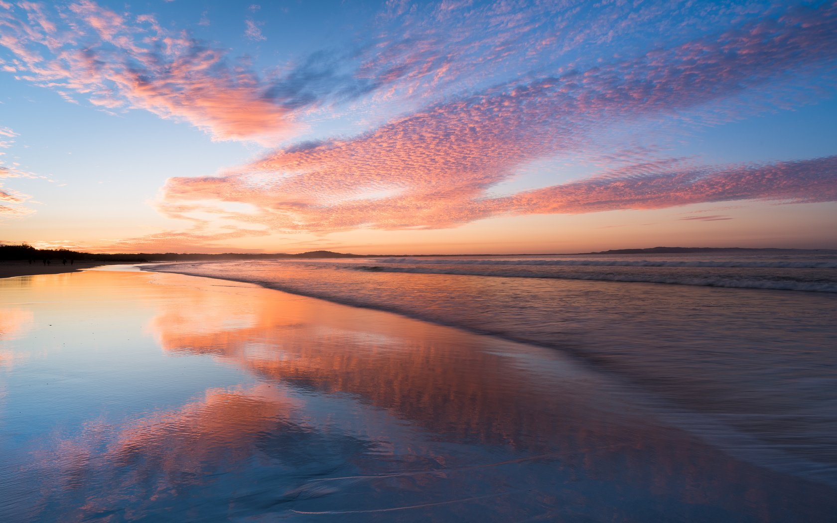 Обои природа, закат, пейзаж, пляж, австралия, штат квинсленд, нооза, nature, sunset, landscape, beach, australia, queensland, noosa разрешение 3840x2400 Загрузить