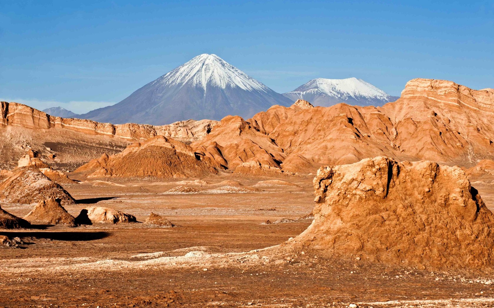 Обои пустыня, вулкан, вершина, чили, атакама, долина луны, xura, desert, the volcano, top, chile, atacama, valley of the moon разрешение 4256x2832 Загрузить