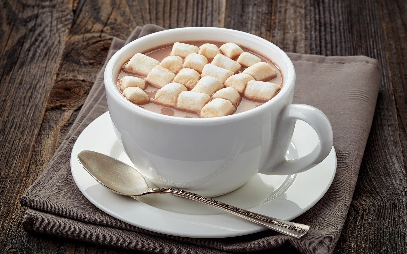 Обои чашка, сладкое, зефир, ложка, какао, горячий шоколад, маршмеллоу, cup, sweet, marshmallows, spoon, cocoa, hot chocolate разрешение 4680x3648 Загрузить