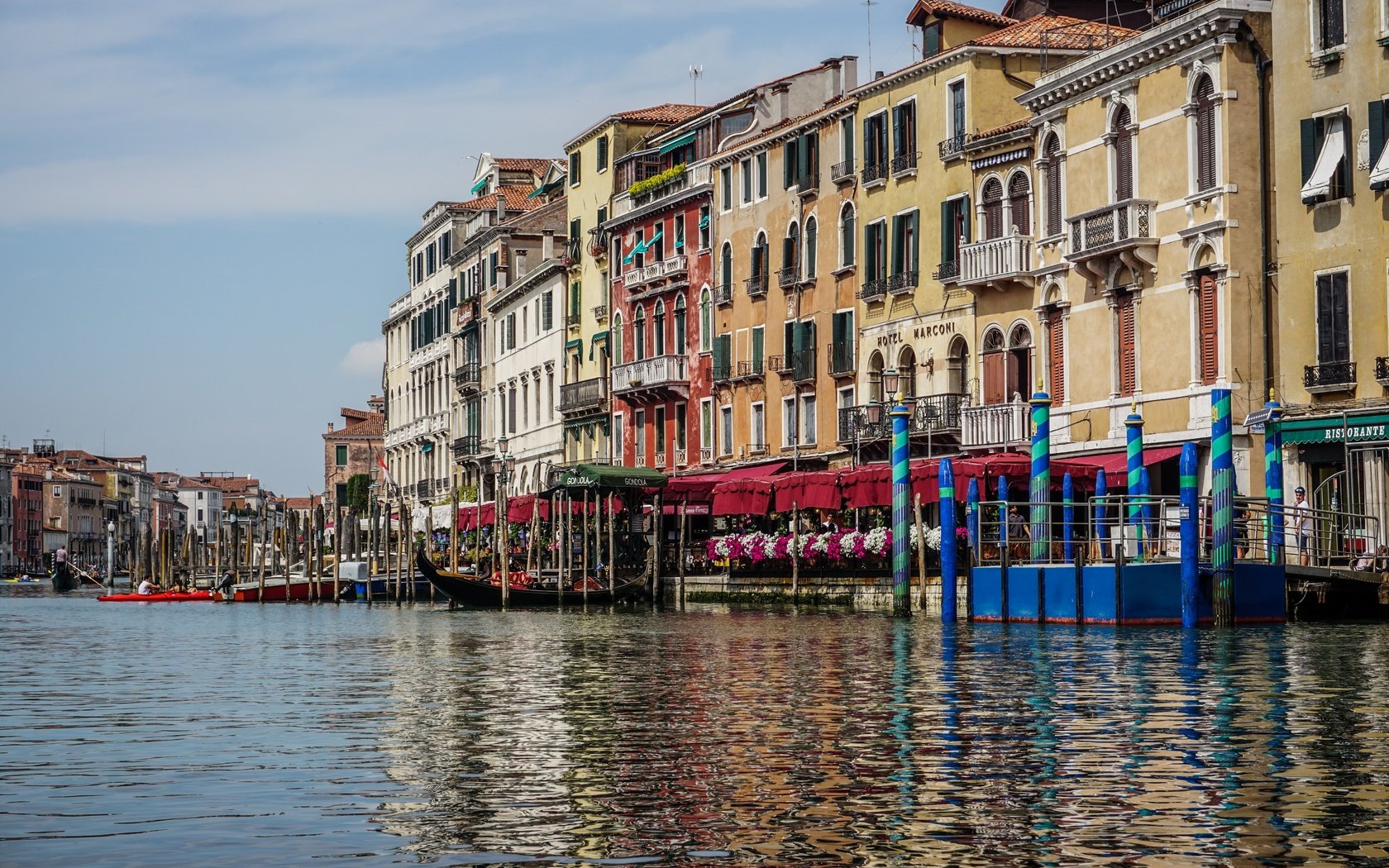 Обои вода, венеция, канал, италия, гранд-канал, water, venice, channel, italy, the grand canal разрешение 6000x4000 Загрузить