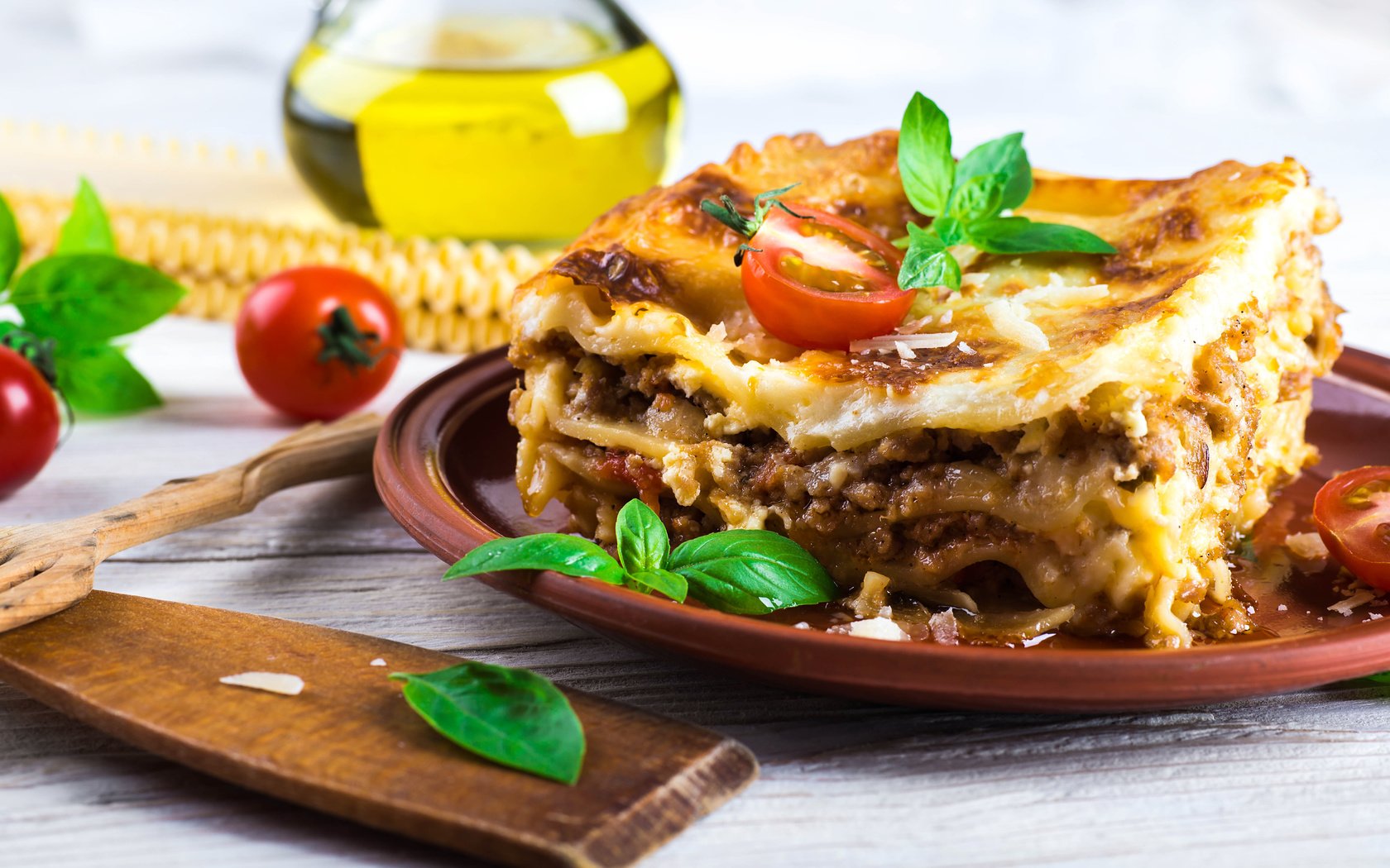 Обои овощи, лазанья, vegetables, lasagna разрешение 5916x3671 Загрузить