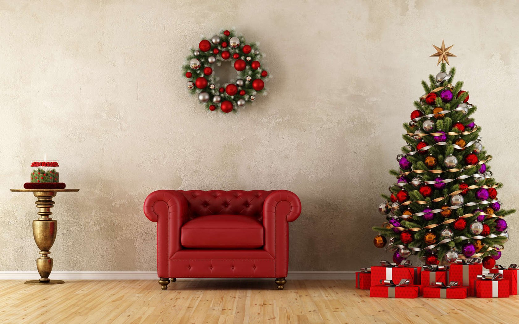 Обои новый год, елка, подарки, комната, рождество, new year, tree, gifts, room, christmas разрешение 1920x1080 Загрузить