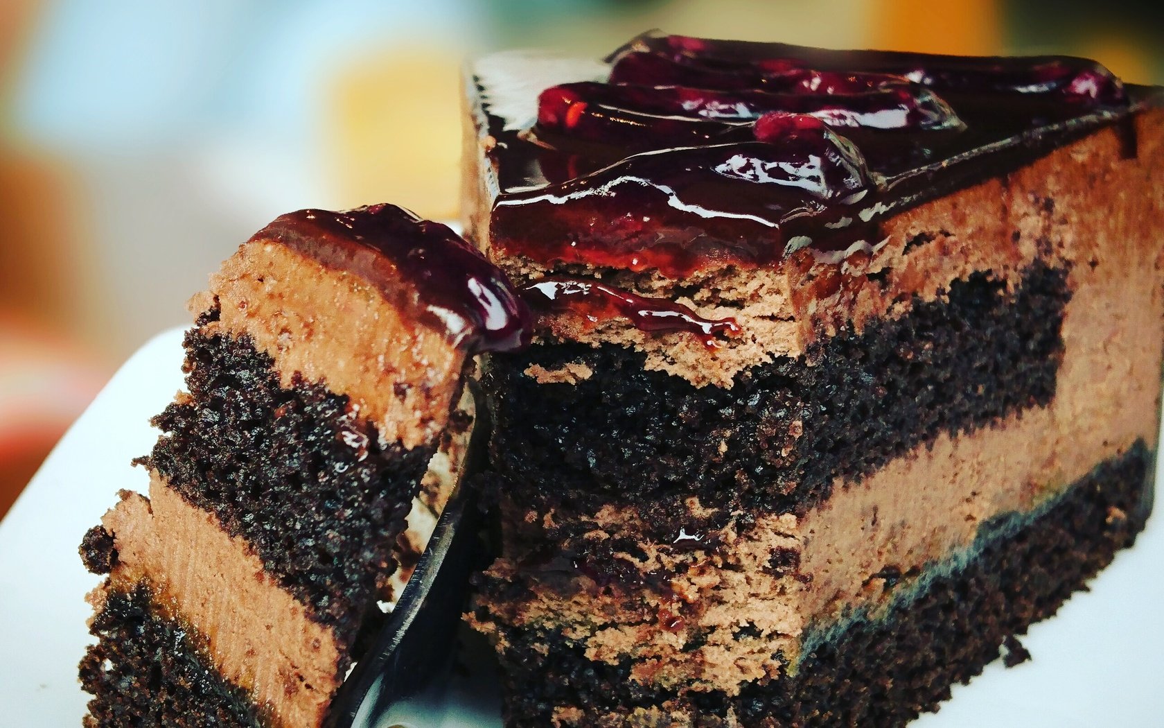 Обои шоколад, сладкое, торт, десерт, глазурь, chocolate, sweet, cake, dessert, glaze разрешение 2564x2160 Загрузить