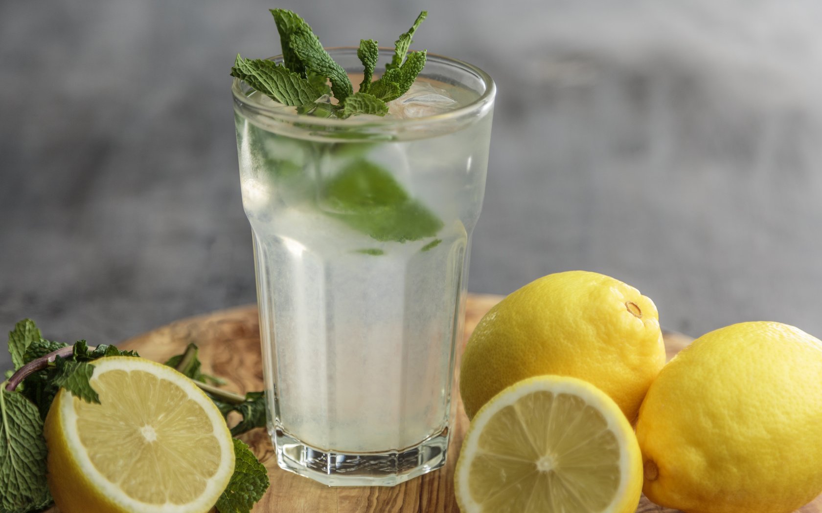 Обои мята, фото, лимон, лимонад, mint, photo, lemon, lemonade разрешение 5568x3712 Загрузить