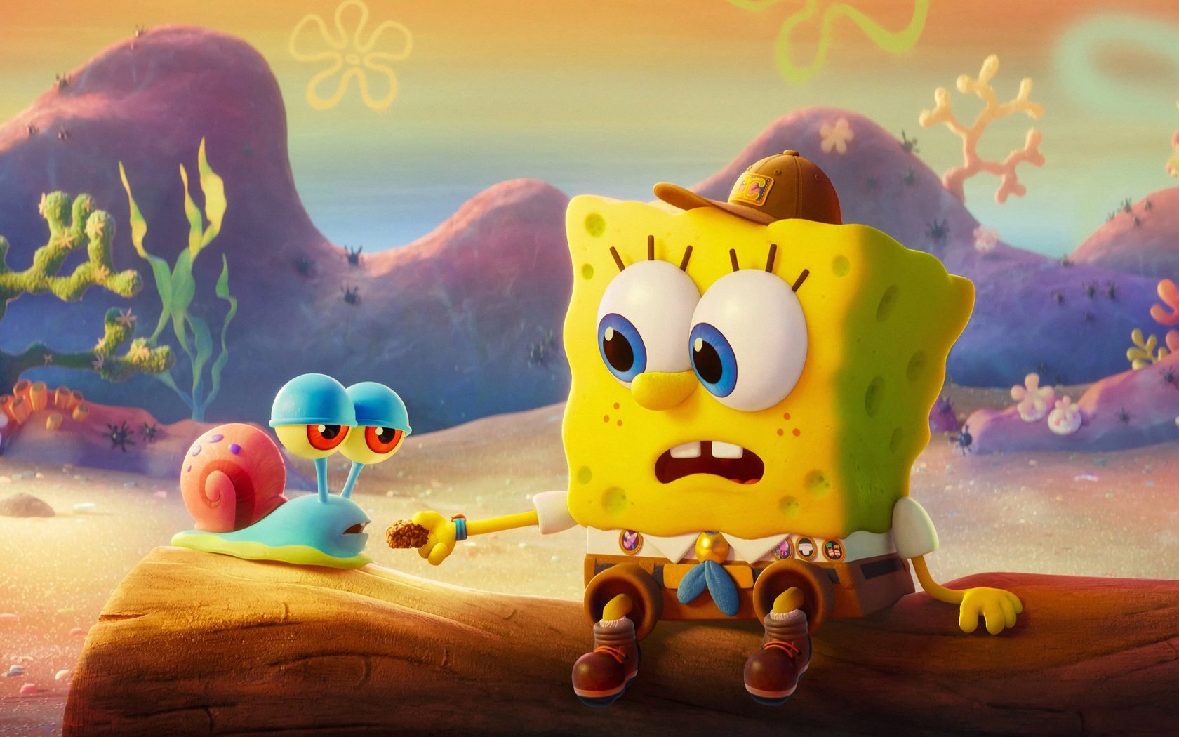 Обои губка боб, губка боб-квадратные штаны́, gary, spongebob, spongebob squarepants разрешение 3840x2160 Загрузить