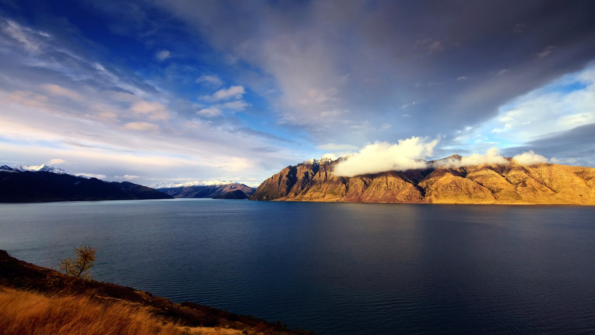 Обои остров, вулкан, новая зеландия, island, the volcano, new zealand разрешение 1920x1200 Загрузить