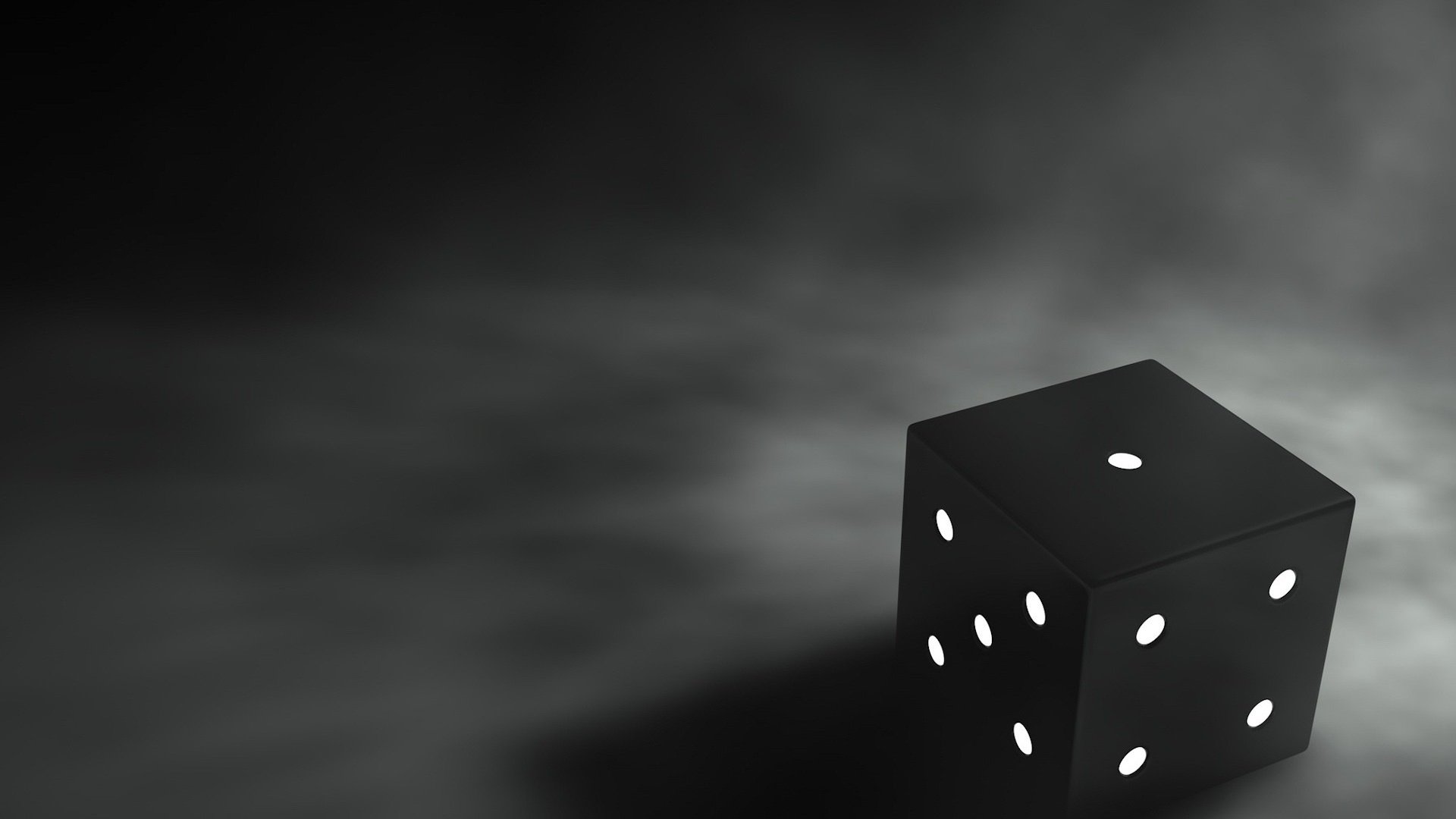 Обои черно-белая, черный, графика, куб, кубик, грани, 3д, игральная кость, black and white, black, graphics, cube, faces, 3d разрешение 1920x1200 Загрузить
