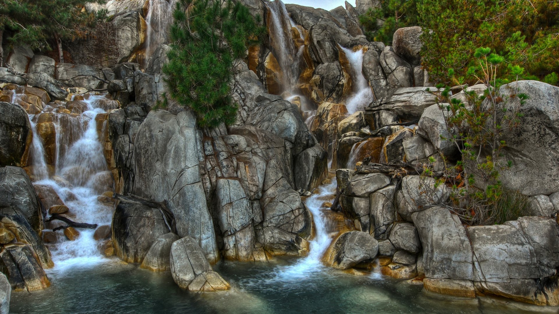 Обои вода, скалы, камни, водопады, water, rocks, stones, waterfalls разрешение 2560x1600 Загрузить
