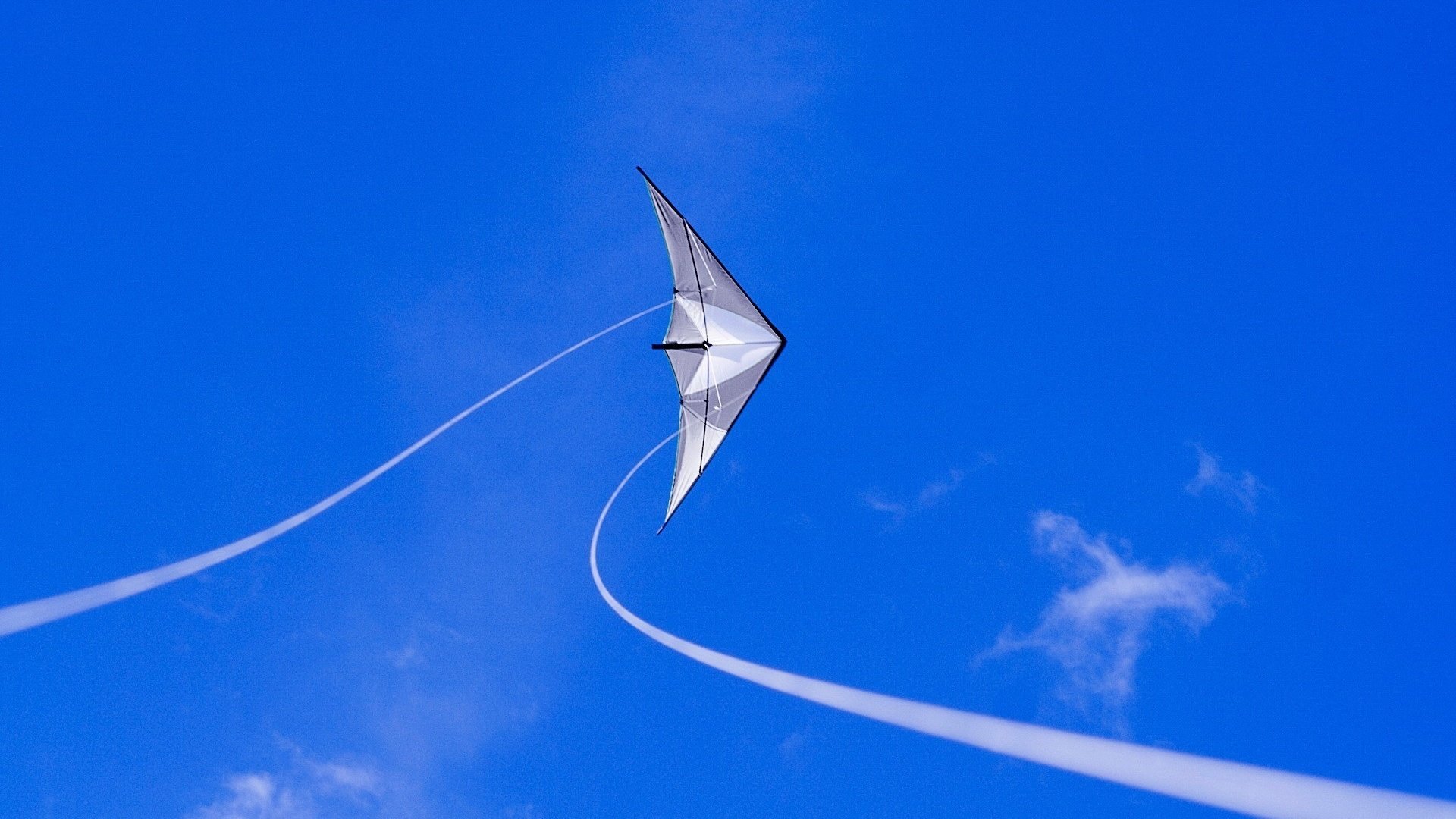 Обои небо, синий, воздушный змей, the sky, blue, kite разрешение 1920x1200 Загрузить