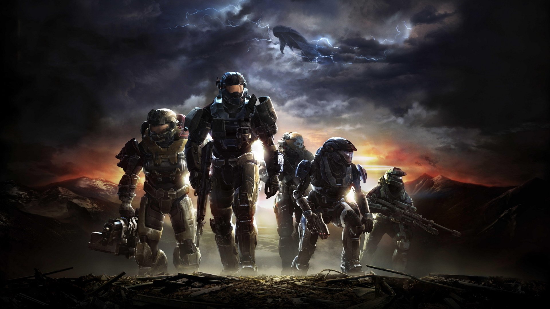 Обои halo reach, хало, bungie, reach, halo разрешение 2560x1440 Загрузить