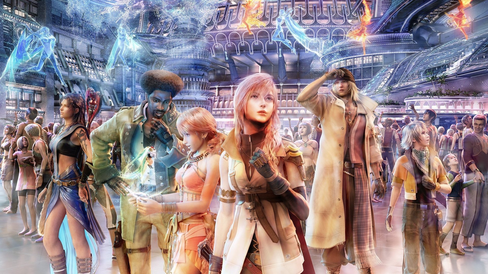 Обои аниме, последняя фантазия, full colors, 3д, anime, final fantasy, 3d разрешение 2560x1570 Загрузить