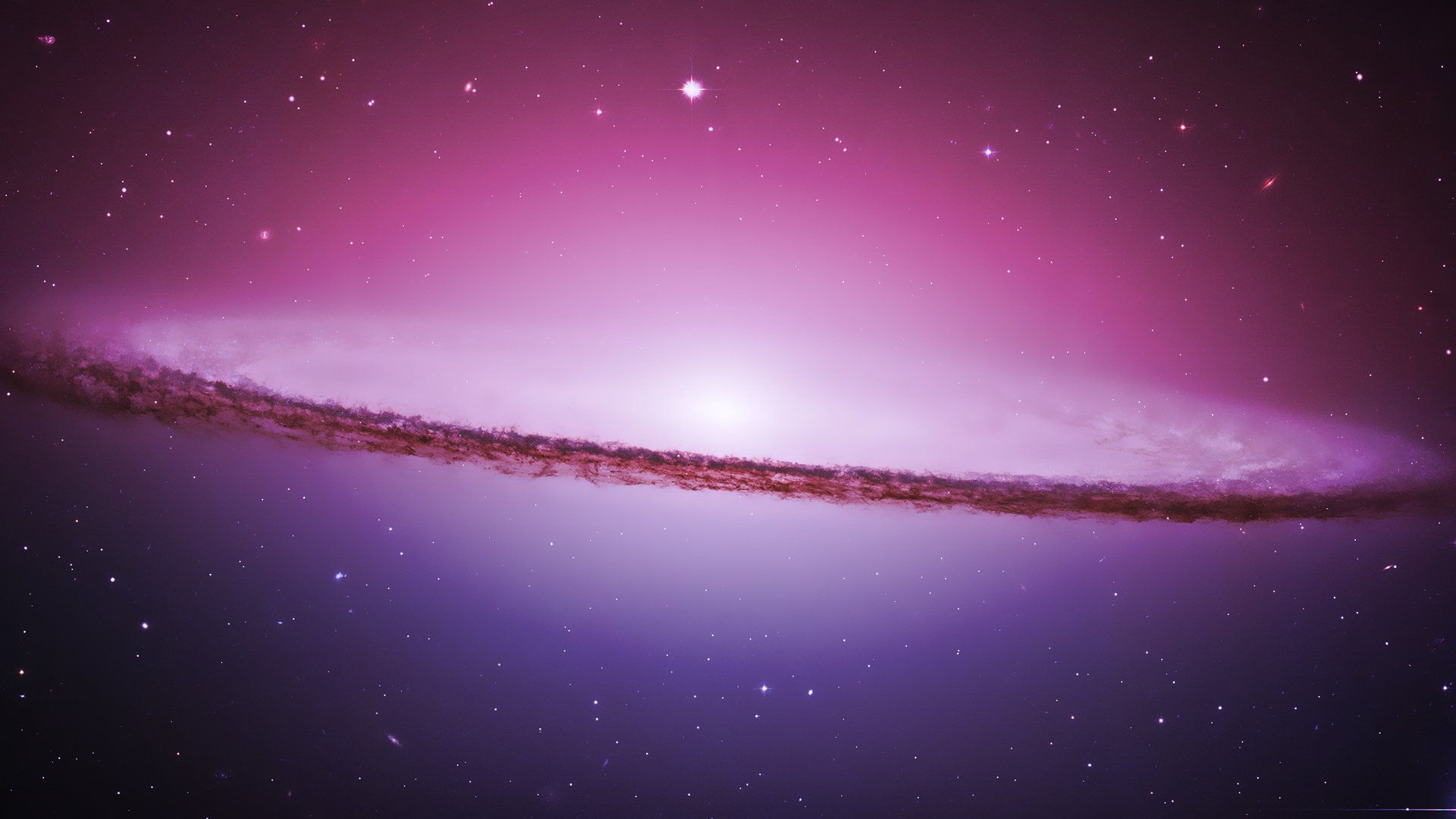 Обои космос, фиолетовый, галактика, space, purple, galaxy разрешение 3200x1200 Загрузить