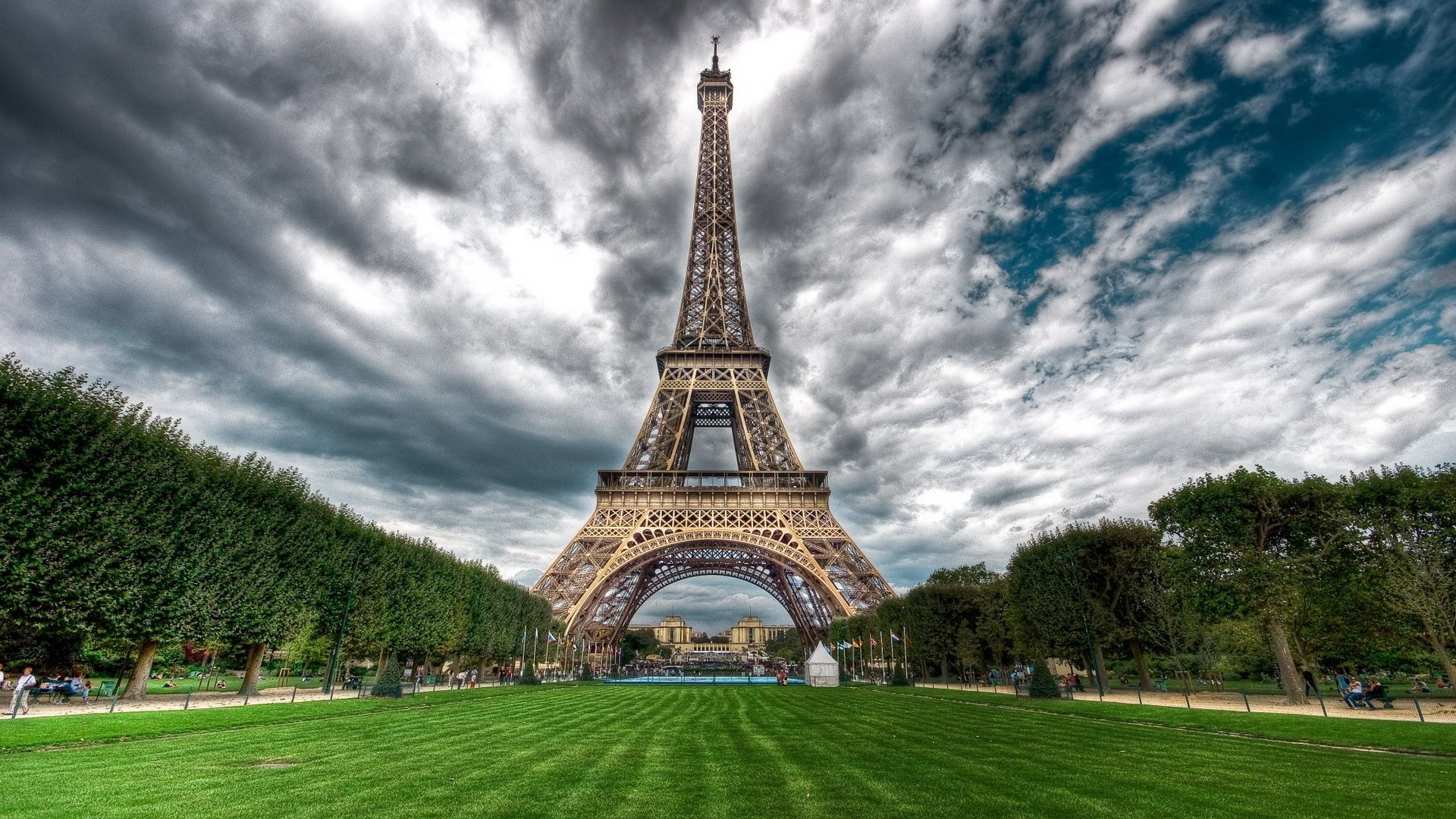 Обои город, башня, париж, the city, tower, paris разрешение 1920x1200 Загрузить