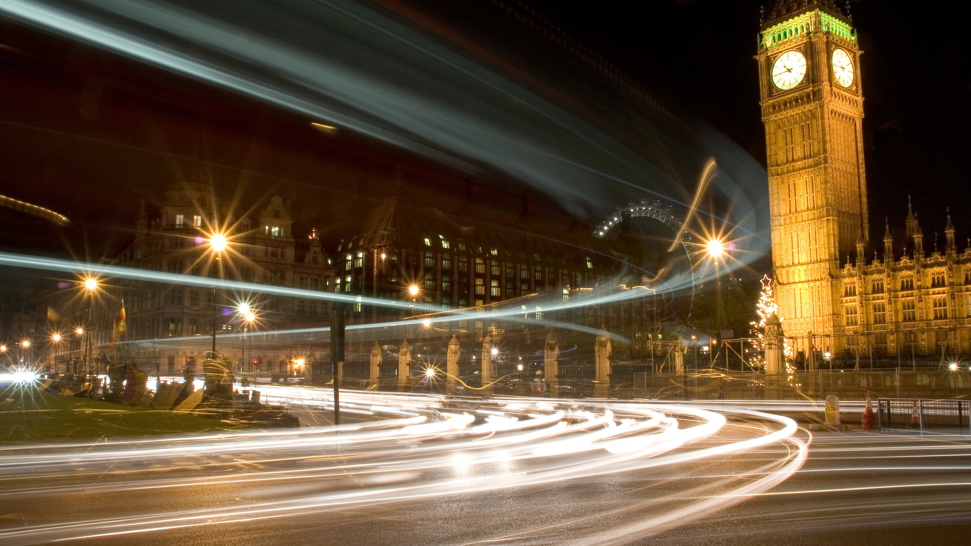 Обои лондон, westminster lights, bigben, london разрешение 3504x2336 Загрузить