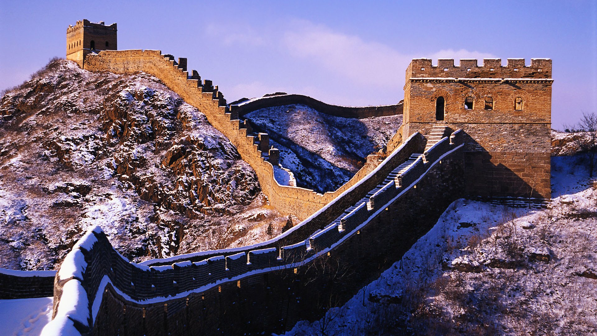 Обои стена, китай, великая китайская стена, jinshanling great wall, китайская стена, wall, china, the great wall of china разрешение 1920x1200 Загрузить