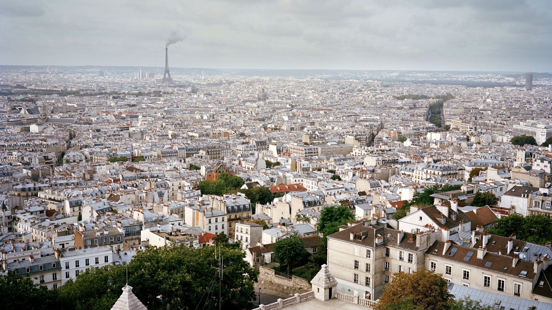 Обои вид сверху, дома, париж, франция, крыши, the view from the top, home, paris, france, roof разрешение 5600x3733 Загрузить