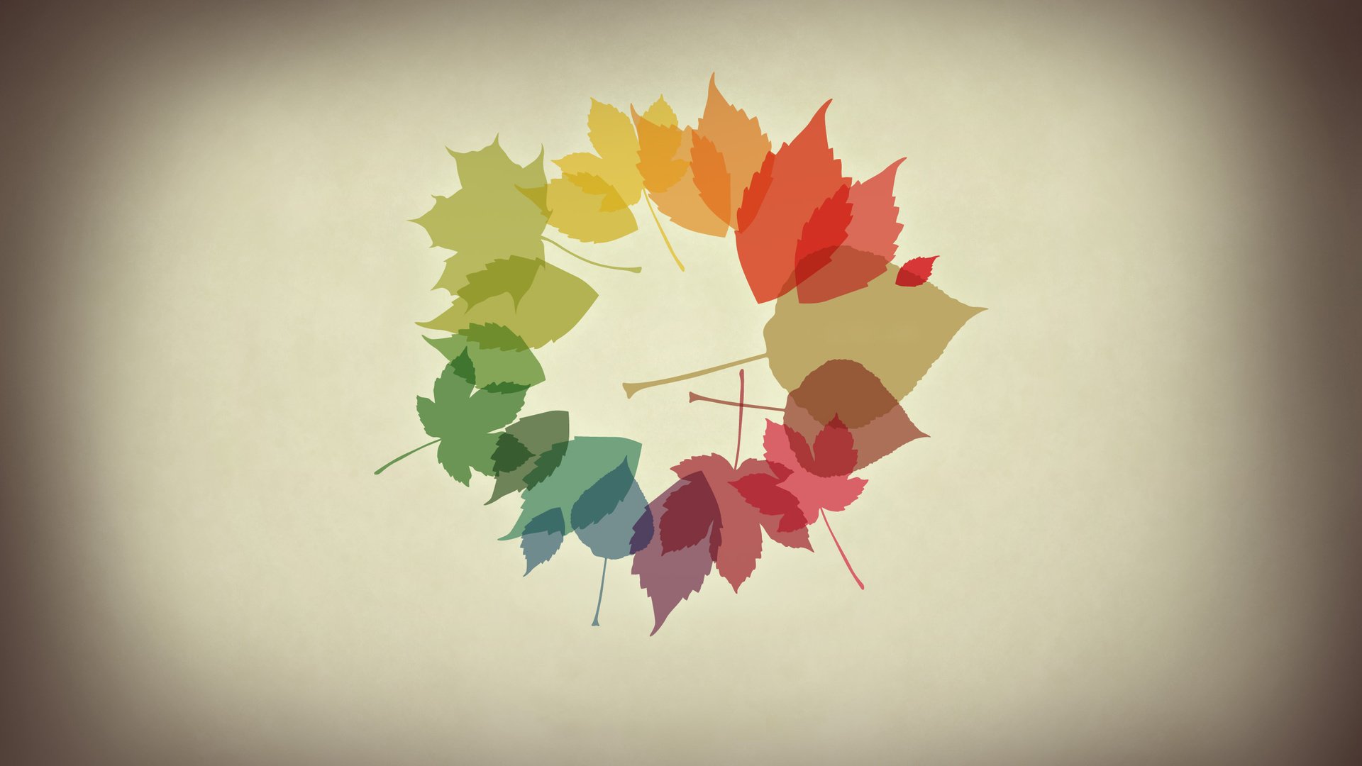 Обои обои, листья, осень, минимализм, осенние обои, wallpaper, leaves, autumn, minimalism, autumn wallpaper разрешение 2560x1440 Загрузить