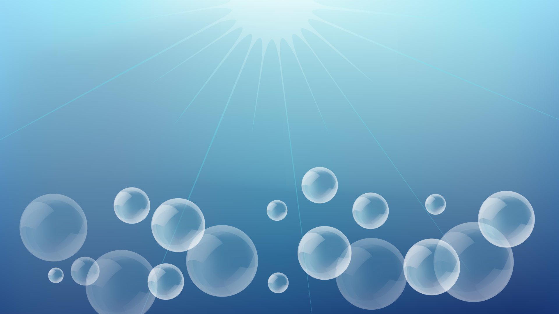 Обои свет, пузыри, голубое, light, bubbles, blue разрешение 1920x1200 Загрузить