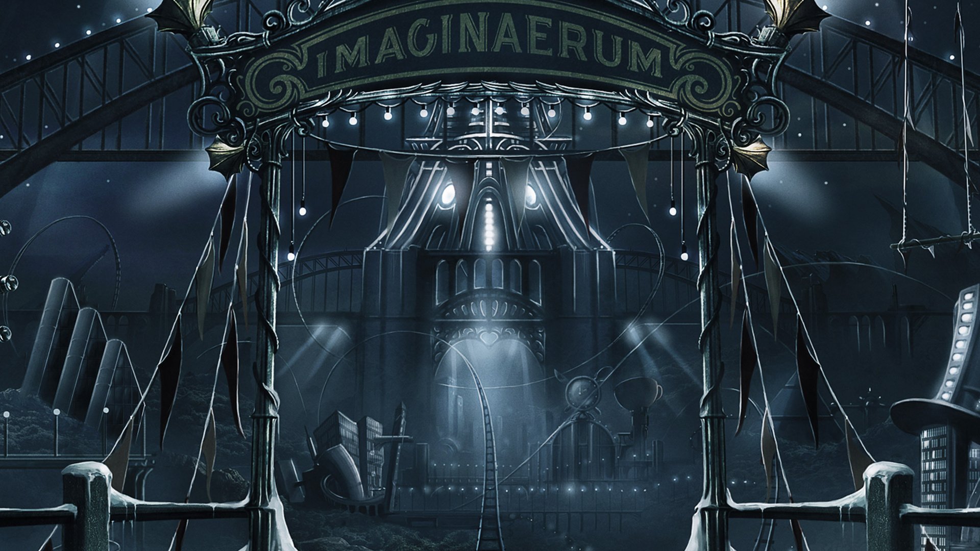 Обои nightwish, imaginaerum, парк аттракционов, amusement park разрешение 2560x1600 Загрузить