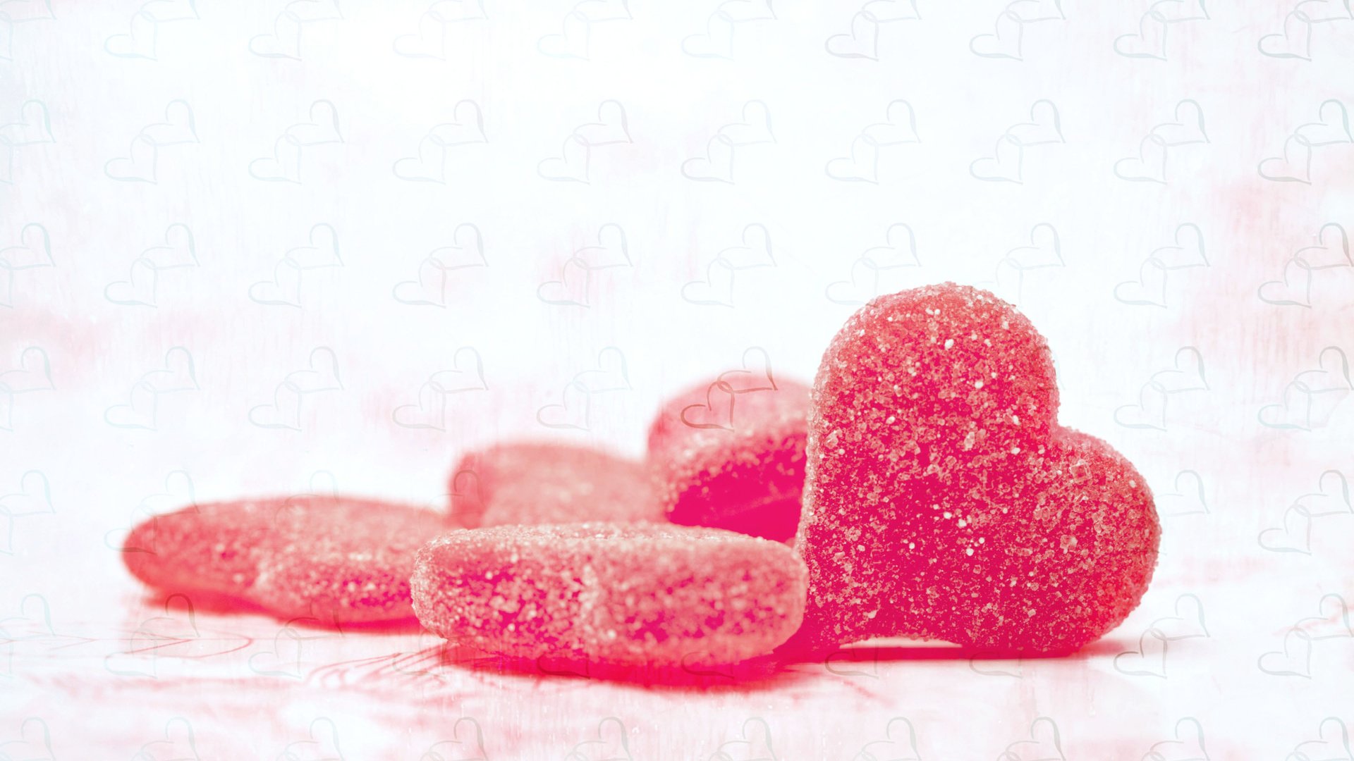 Обои конфеты, сладкое, сахар, мармелад, мармеладные сердечки, candy, sweet, sugar, marmalade, gummy hearts разрешение 1920x1280 Загрузить