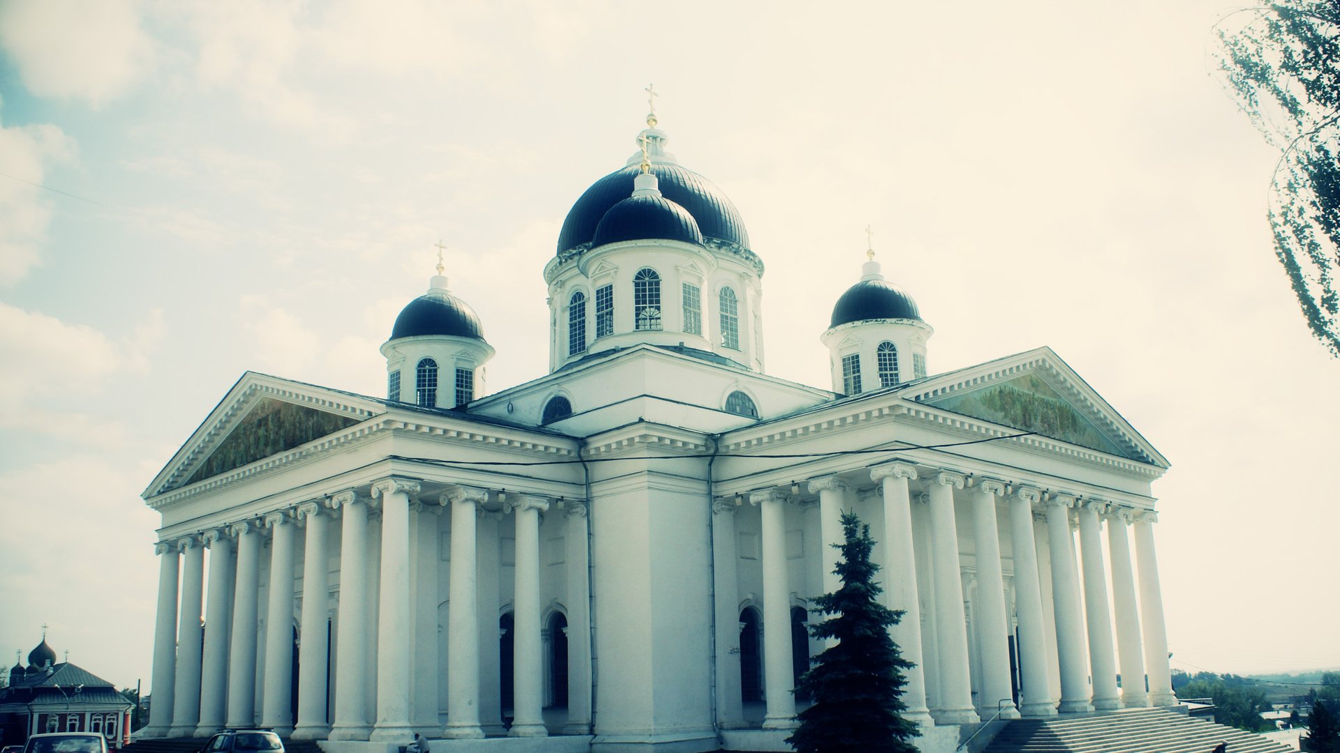 Обои храм, собор, россия, арзамас, воскресенский собор, temple, cathedral, russia, arzamas разрешение 2570x1734 Загрузить