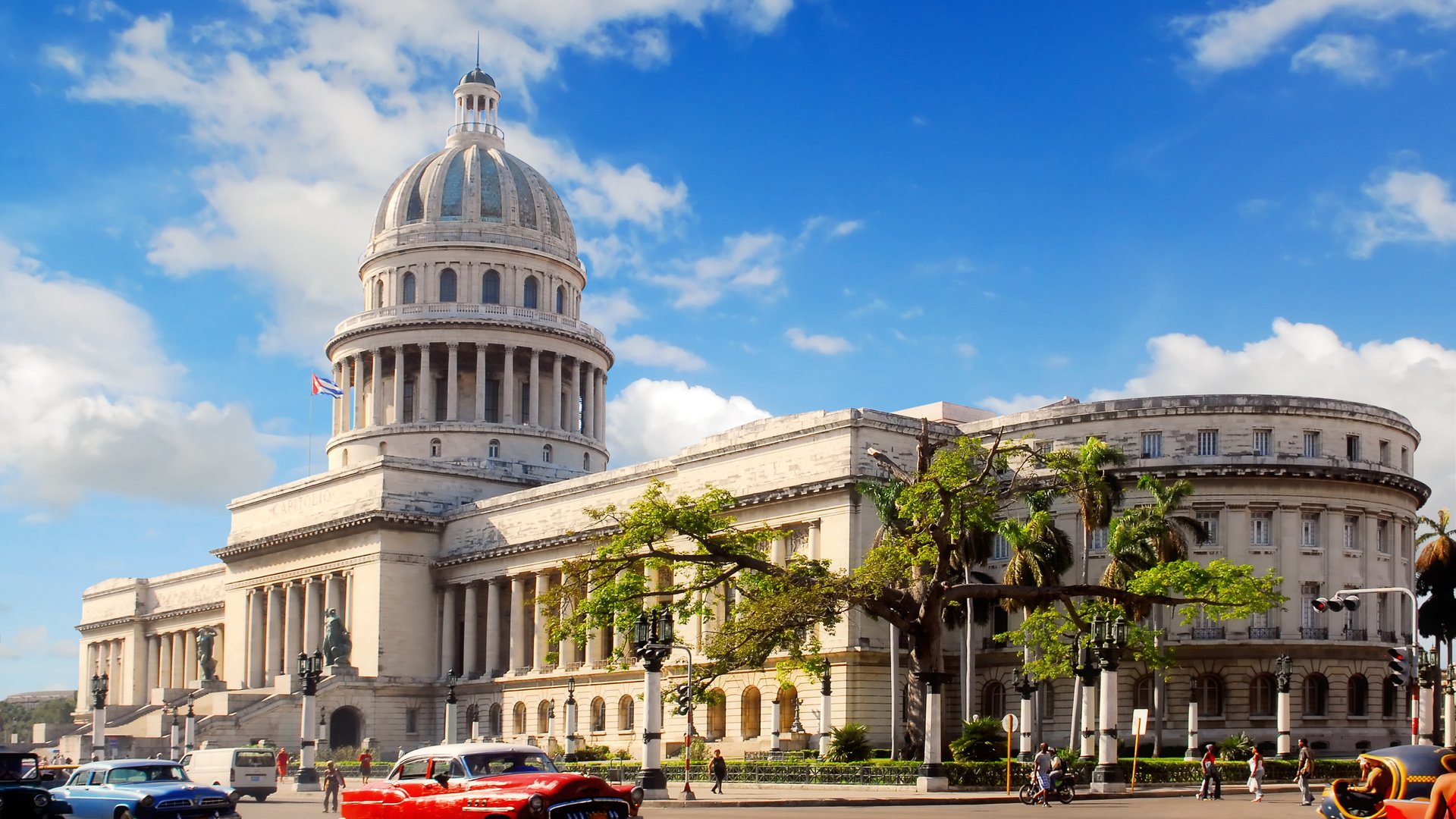 Обои улица, здание, машины, гавана, куба, street, the building, machine, havana, cuba разрешение 3000x2008 Загрузить