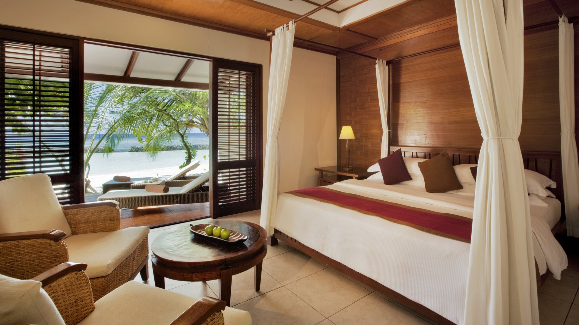 Обои интерьер, тропики, мальдивы, interior, tropics, the maldives разрешение 5616x3744 Загрузить