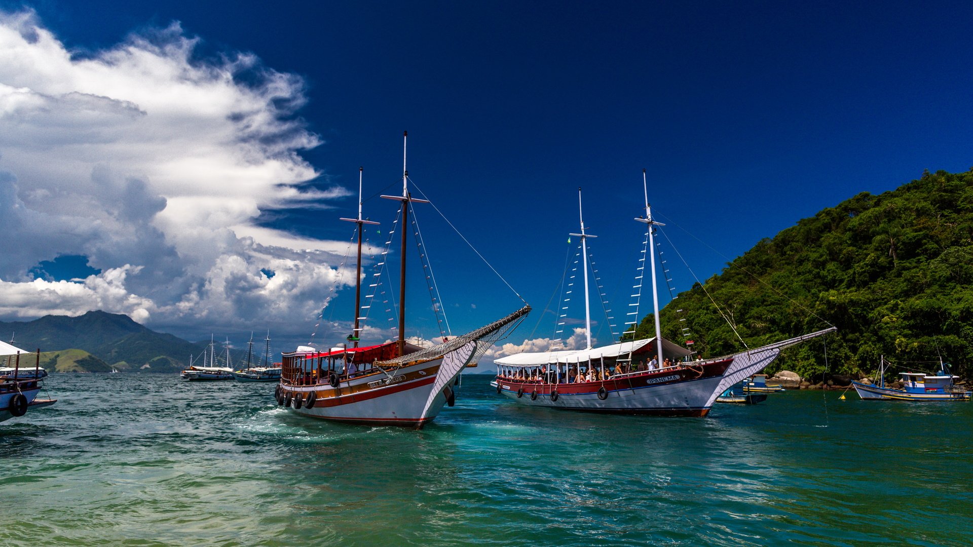 Обои море, яхты, sea, yachts разрешение 3072x2048 Загрузить