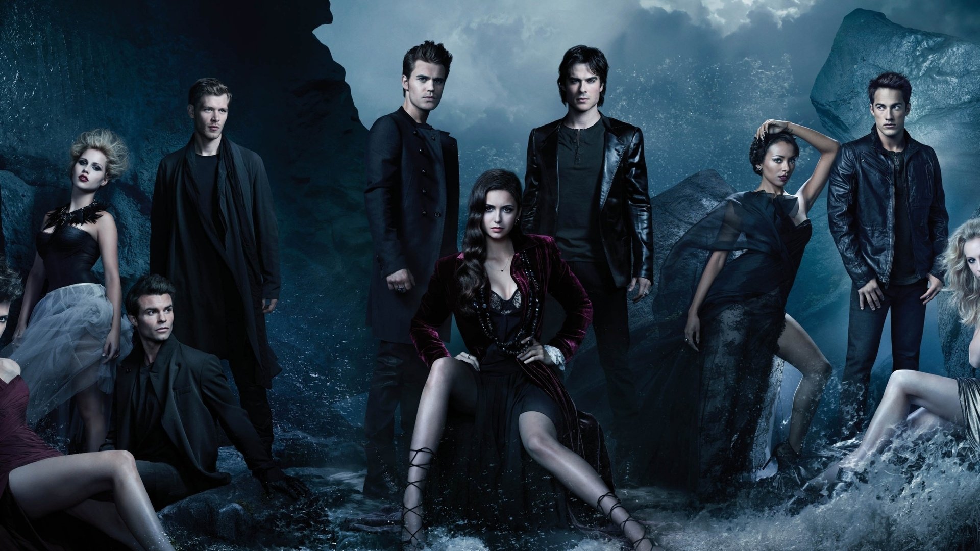 Обои актеры, дневники вампира, сериал, 4 сезон, actors, the vampire diaries, the series, season 4 разрешение 2560x1600 Загрузить