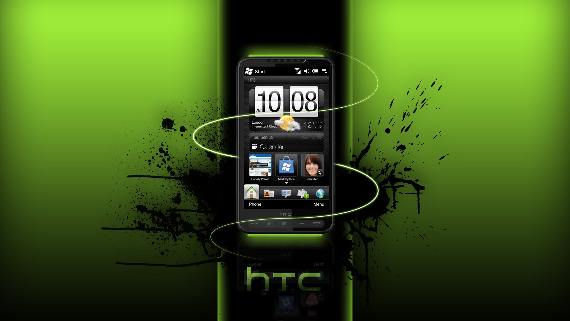 Обои смартфон, htc, windows mobile, smartphone разрешение 2880x1800 Загрузить