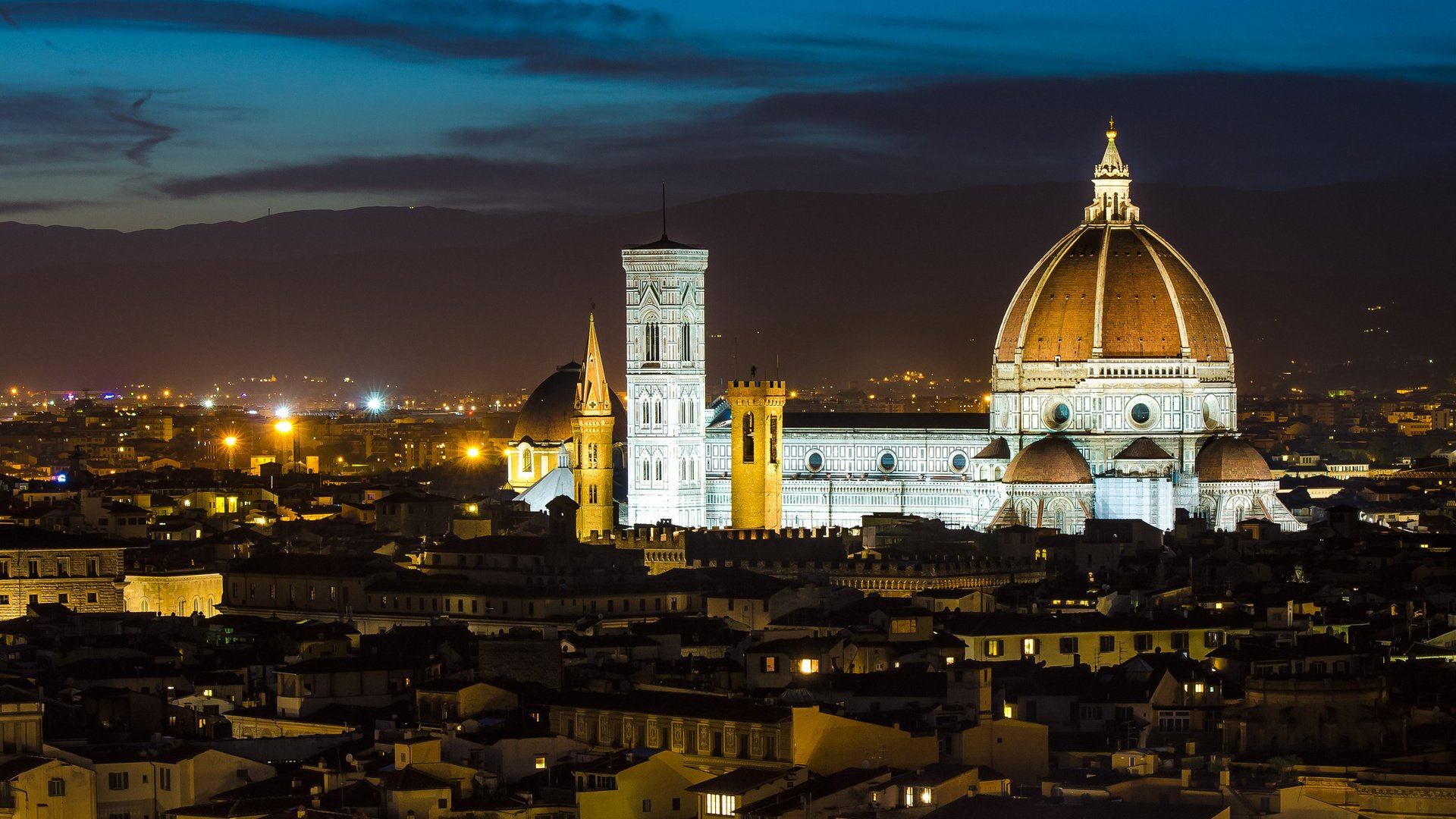 Обои ночь, la cattedrale di santa maria del fiore, toscana, собор, firenze, санта-мария-дель-фьоре, город, cattedrale di santa maria del fiore, италия, архитектура, флоренция, палаццо веккьо, тоскана, night, cathedral, santa maria del fiore, the city, italy, architecture, florence, palazzo vecchio, tuscany разрешение 2048x1356 Загрузить