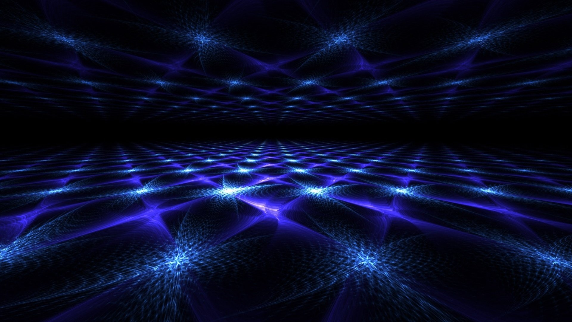 Обои свет, абстракция, темный, blue fractal mirror. 3d-графика, light, abstraction, dark, blue fractal mirror. 3d graphics разрешение 1920x1200 Загрузить