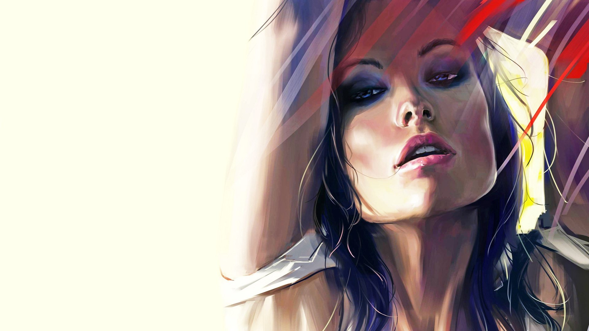 Обои рисунок, графика, актриса, оливия уайлд, figure, graphics, actress, olivia wilde разрешение 2560x1598 Загрузить