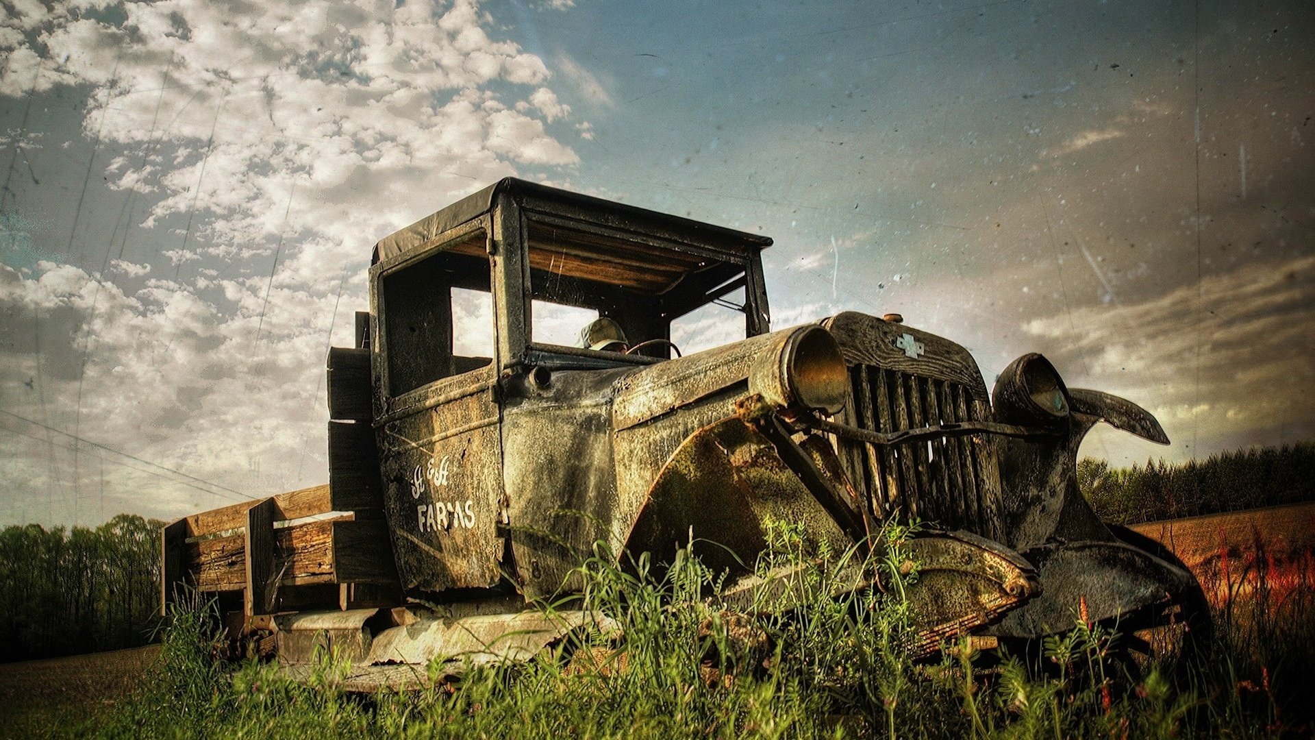 Обои небо, п, трава, поле, ретро, авто, шевроле, каркас, кузов, the sky, p, grass, field, retro, auto, chevrolet, frame, body разрешение 1920x1200 Загрузить