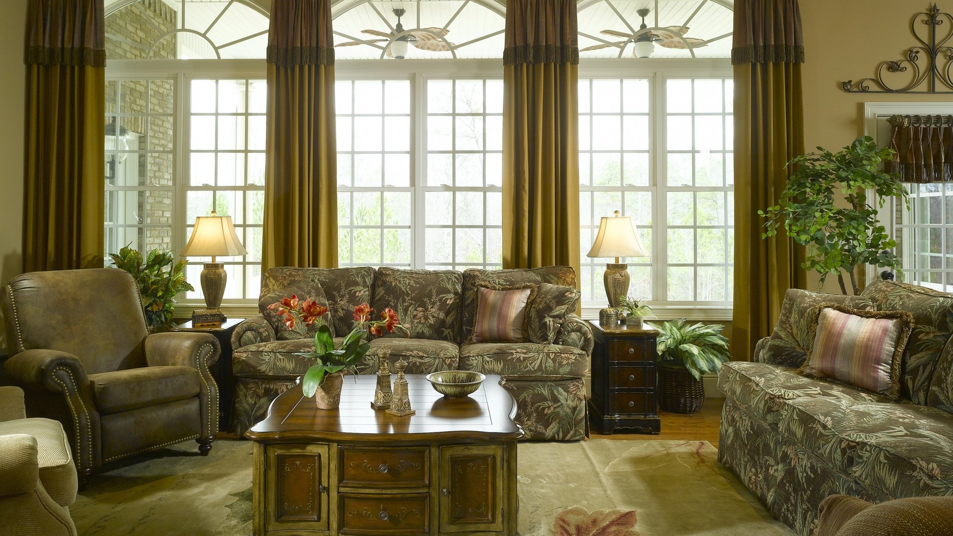 Обои стиль, интерьер, гостиная, style, interior, living room разрешение 2880x1800 Загрузить
