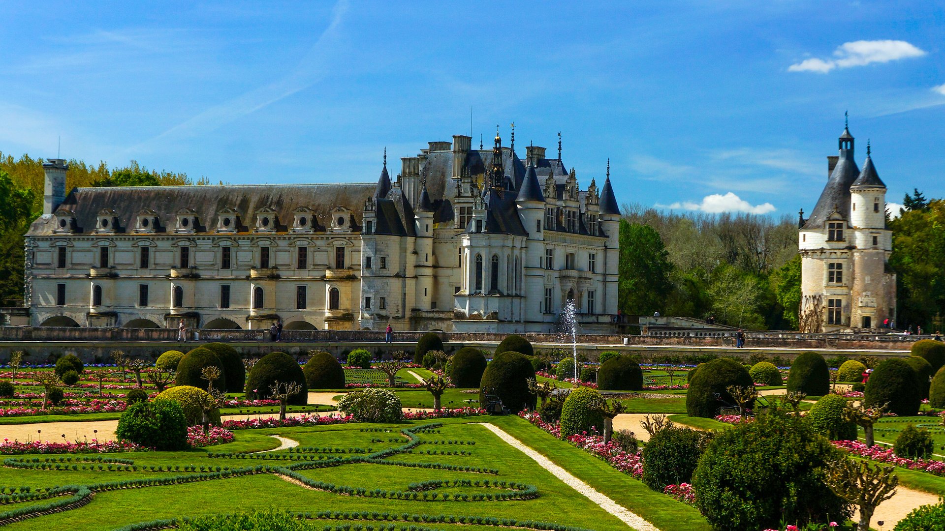 Обои замок, франция, шенонсо, замок шенонсо, эдр и луара, chenonceaux, castle, france, chenonceau, the castle of chenonceau, edr-et-loire разрешение 3200x2000 Загрузить