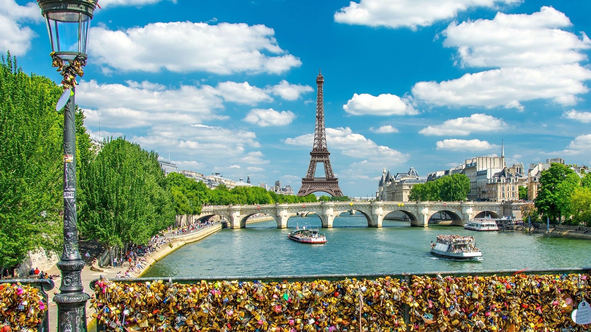 Обои река, мост, париж, франция, эйфелева башня, сена, river, bridge, paris, france, eiffel tower, hay разрешение 1920x1200 Загрузить