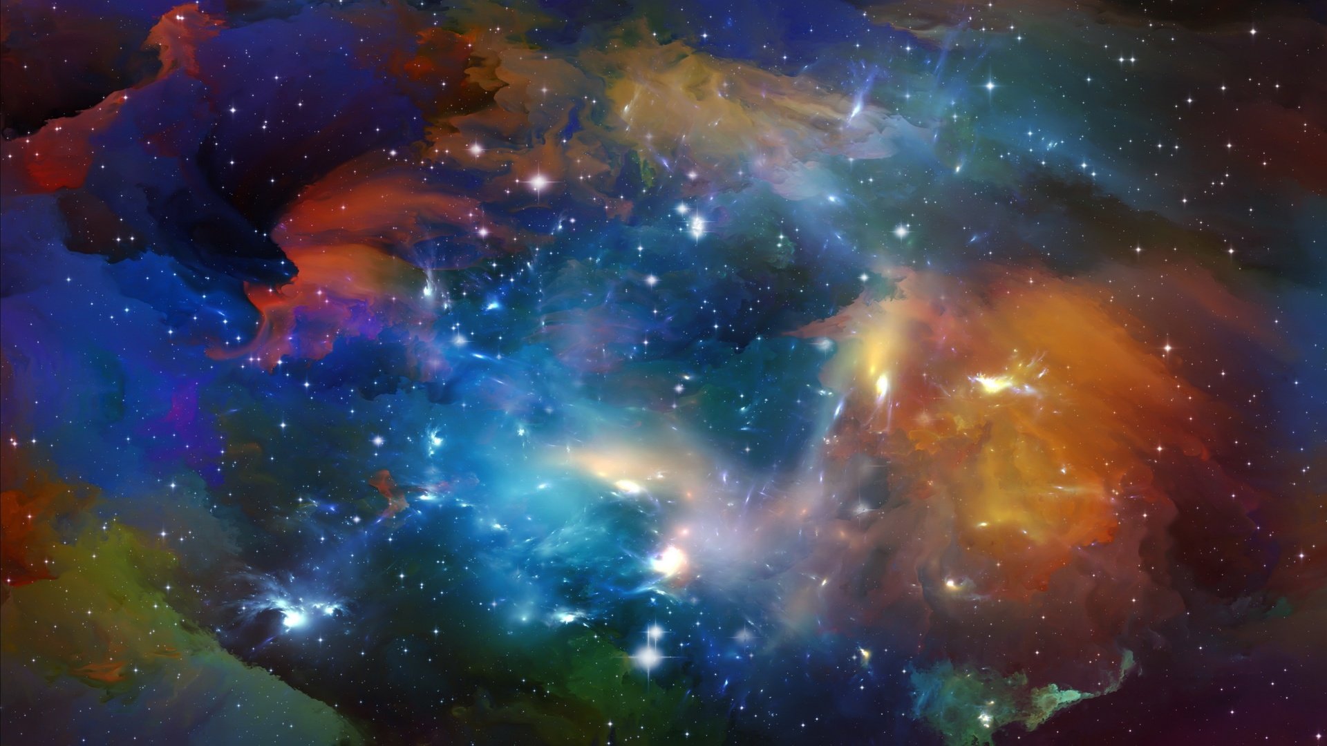 Обои небо, космос, звезды, туманность, the sky, space, stars, nebula разрешение 2880x1800 Загрузить