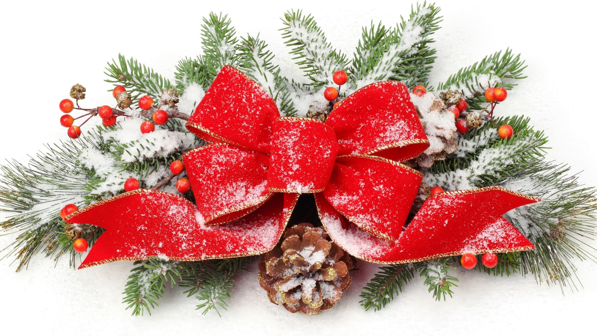 Обои новый год, рождество, венок, бант, new year, christmas, wreath, bow разрешение 2880x1800 Загрузить