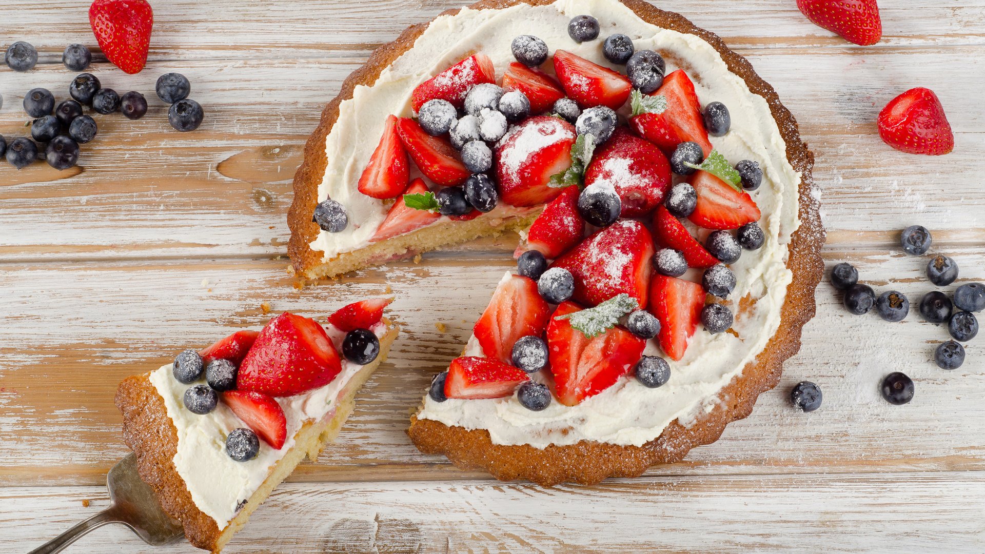 Обои клубника, ягоды, черника, пирог, strawberry, berries, blueberries, pie разрешение 4538x2967 Загрузить